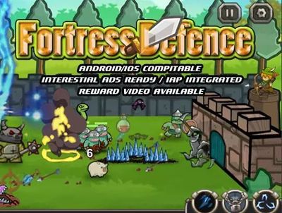 U3D塔防游戏完整项目源码 要塞防御 Fortress Defense 1.25