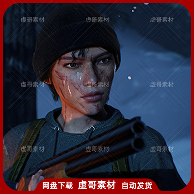 UE4UE5角色 Female Hero Survival 求生冒险游戏女主角英雄角色