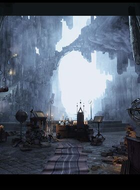 UE4 虚幻4资源 梅林洞穴 Merlin Cave Environment 4.24-4.25
