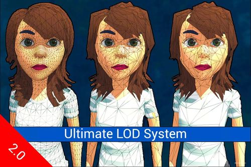U3D模型 终极LOD优化系统 Ultimate LOD System MT v2.2.1