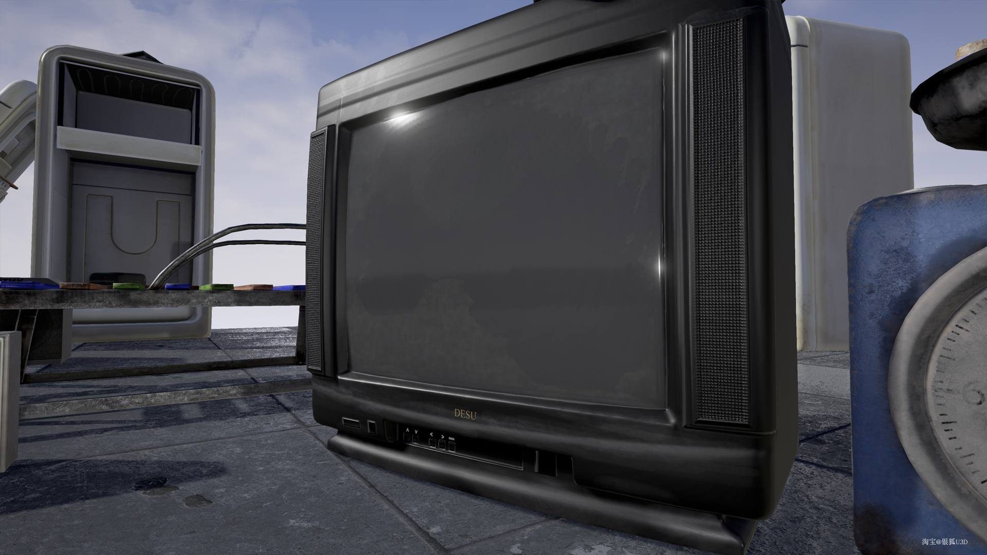 UE4 虚幻4 Urban Interior Props Pack Vol.2 城市室内道具包