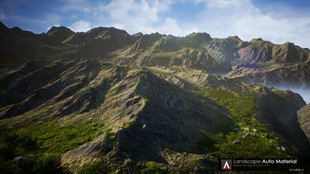 虚幻4 Auto UE4 Landscape 景观自动贴图材质插件 Material 4.25