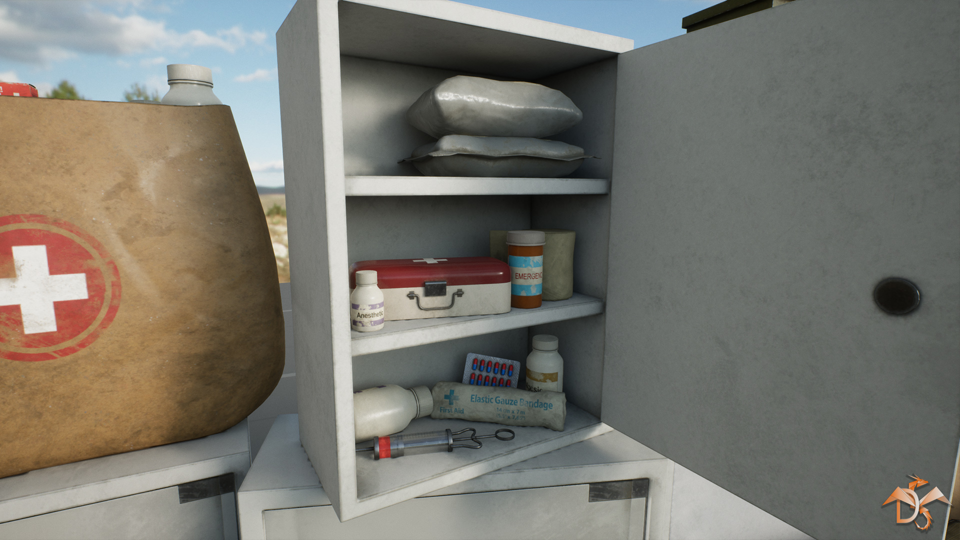 UE4虚幻4 First Aid& Health Kits急救和健康工具包 4.15-4.22