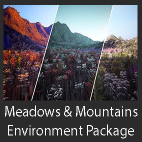 UE4场景 Mountains & Meadows I Outdoor Environment 4.24-4.27