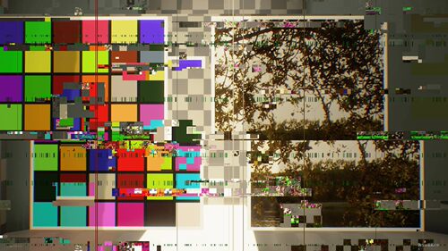 UE4 虚幻4 Sci-Fi and Glitch Post-Process画面显示故障效果特效