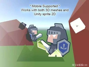 U3D资源 人物遮挡透明着色器 Simple SeeThrough Shader v2.1