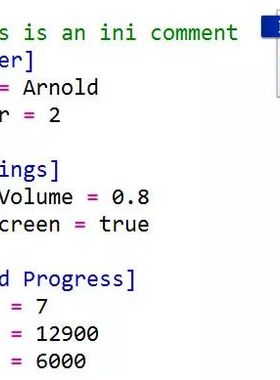 U3D插件Advanced INI Parser v1.0