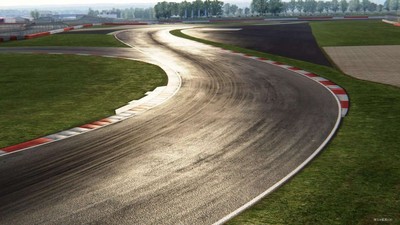 U3D模型 游戏赛车场 Highly Detailed Racing Circuit v1.0