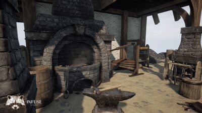 UE4 虚幻4 铁匠铺 Blacksmith Forge 4.12-4.24