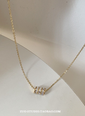 女小众高级感小蛮腰项链锁骨链