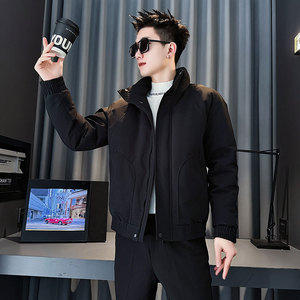 MF94-P138 控188  冬季社会小伙加厚保暖立领棉衣棉服外套  黄色2图片