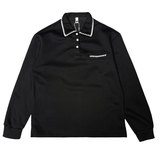 SW70-P68控98秋季新款社会小伙卫衣翻领店主风休闲上衣白2，男装卫衣，电商A220
