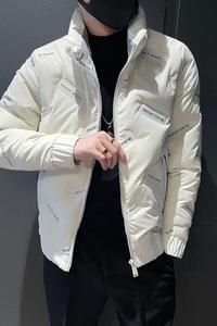 MF02-P138 控178  冬季社会精神小伙痞潮流帅保暖休闲棉衣男图3图片