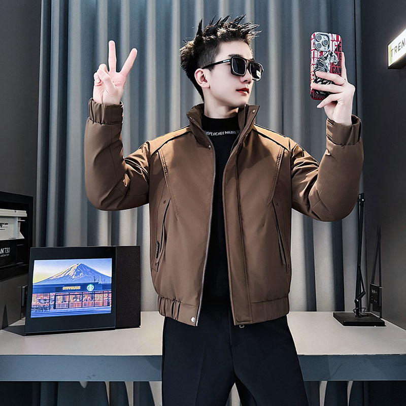 MF96-P138控188冬季社会小伙加厚保暖立领棉衣棉服外套黑色2,男装棉衣,电商A220