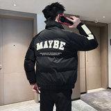 MF54-P138控178冬季社会小伙店主风保暖立领棉衣棉服外套白4，男装棉衣，电商A220