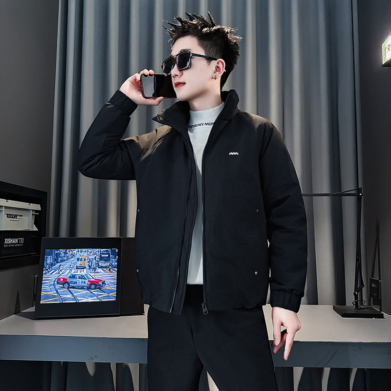 MF104-P138控178冬季社会小伙加厚保暖立领棉衣棉服外套红色2,男装棉衣,电商A220