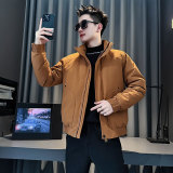 MF94-P138控188冬季社会小伙加厚保暖立领棉衣棉服外套绿色2，男装棉衣，电商A220