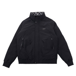 MF99-P138 控178  冬季社会小伙加厚保暖立领棉衣棉服外套 黑1图片