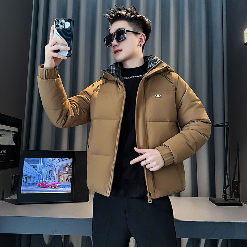 MF105-P138控178冬季社会小伙加厚保暖棉衣棉服连帽外套黄色2,男装棉衣,电商A220
