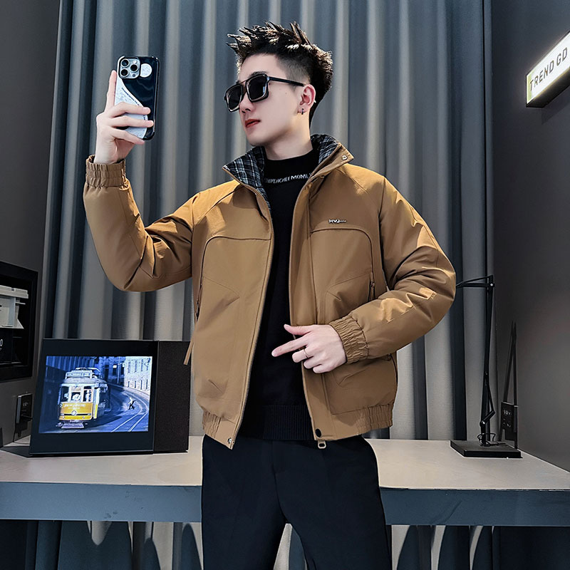 MF99-P138控178冬季社会小伙加厚保暖立领棉衣棉服外套黄色1,男装棉衣,电商A220