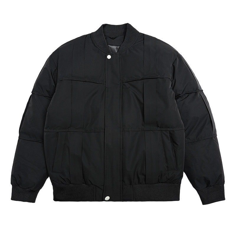 MF97-P138控178冬季社会小伙加厚保暖立领棉衣棉服外套黑2,男装棉衣,电商A220