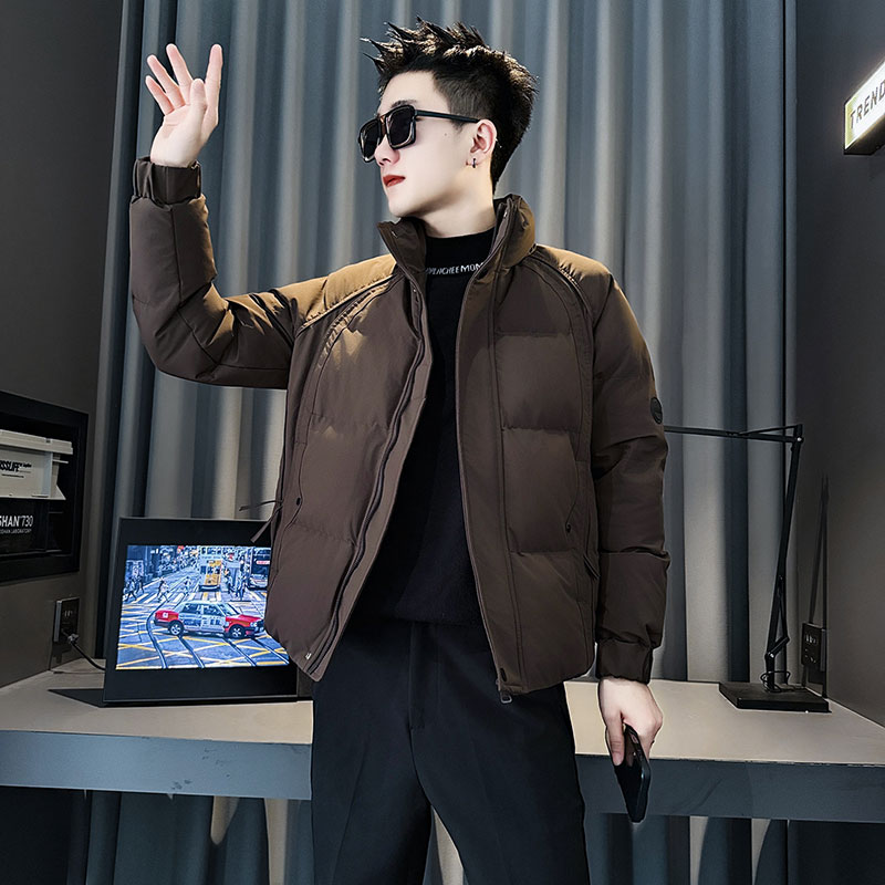 MF83-P138控178冬季社会小伙加厚保暖立领棉衣棉服外套绿色2,男装棉衣,电商A220