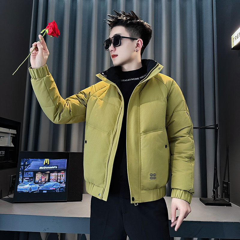 MF102-P138控178冬季社会小伙加厚保暖立领棉衣棉服外套黄色2,男装棉衣,电商A220