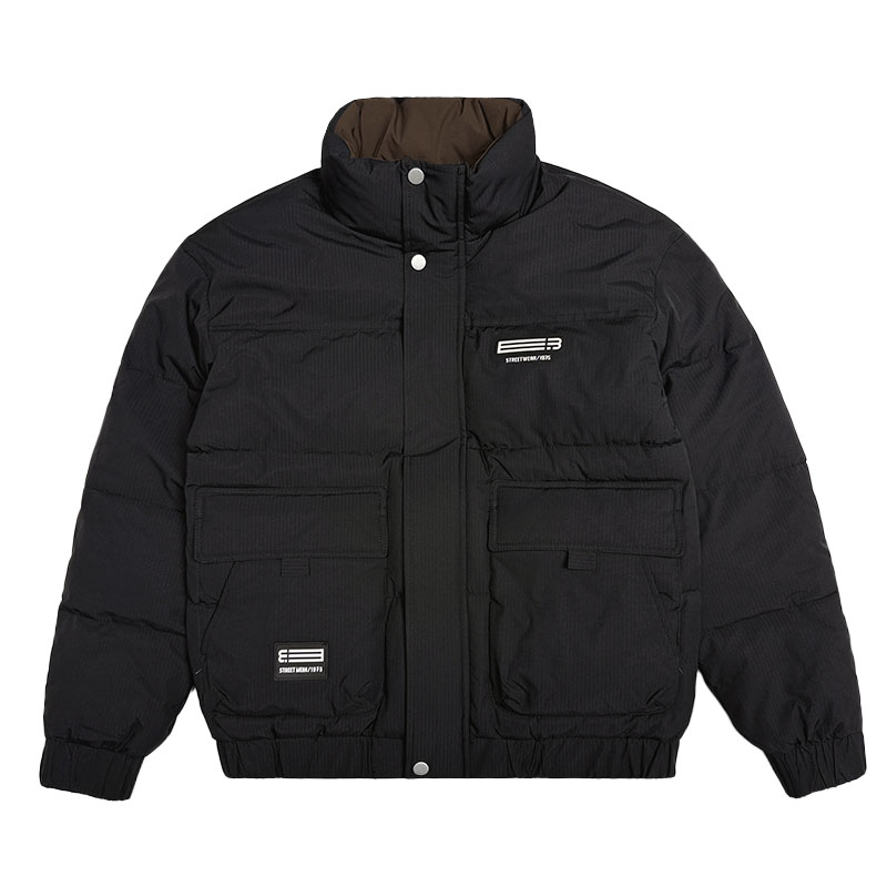 MF62-P138控178冬季社会小伙店主风立领棉衣棉服外套白1,男装棉衣,电商A220