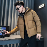 MF105-P138控178冬季社会小伙加厚保暖棉衣棉服连帽外套黄色1，男装棉衣，电商A220