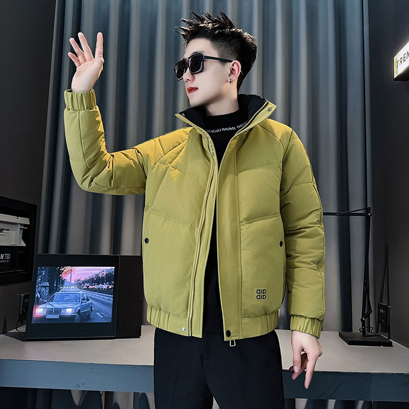 MF102-P138控178冬季社会小伙加厚保暖立领棉衣棉服外套黄色1,男装棉衣,电商A220