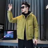 MF102-P138控178冬季社会小伙加厚保暖立领棉衣棉服外套黄色1，男装棉衣，电商A220