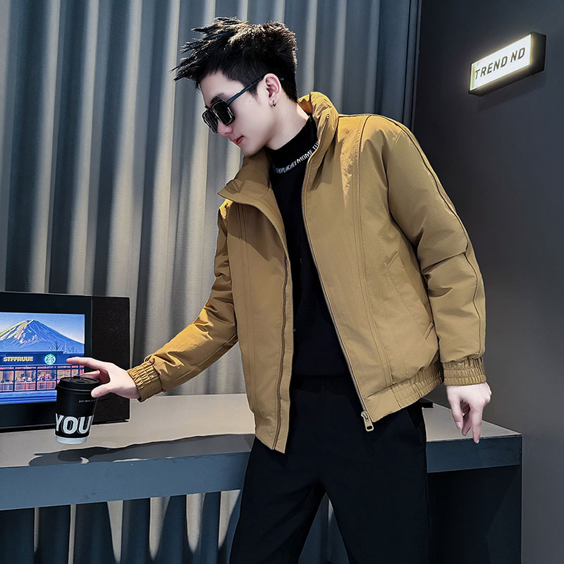 MF91-P138控188冬季社会小伙加厚保暖立领棉衣棉服外套紫色2,男装棉衣,电商A220
