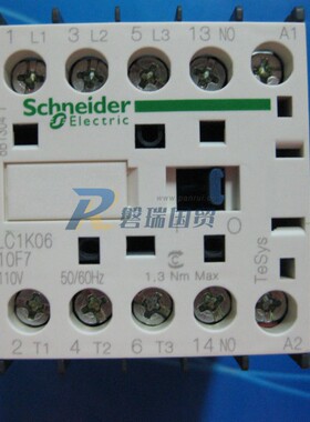 LC1K0610F7 Schneider  继电器  2.2kW 6A 110Vac