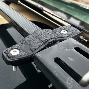 车顶行李架扰流板配件固定扣支架夹口车顶横杆扰流板车顶箱安装架