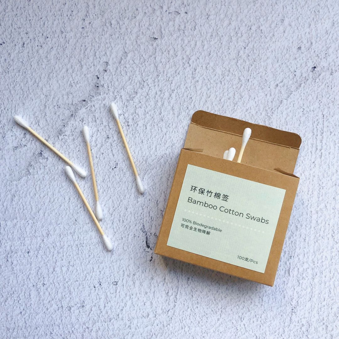 双头竹棒棉签 | Eco Cotton Swab 环保零塑料零废弃zero waste