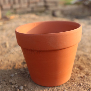 红陶花盆绿植花卉陶土透气室内简约低温透水性好多肉通用盆