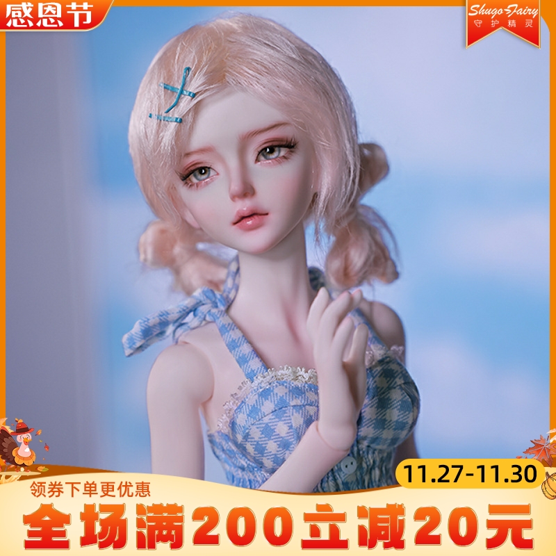 树脂蕾丝进口官方正版格子人偶