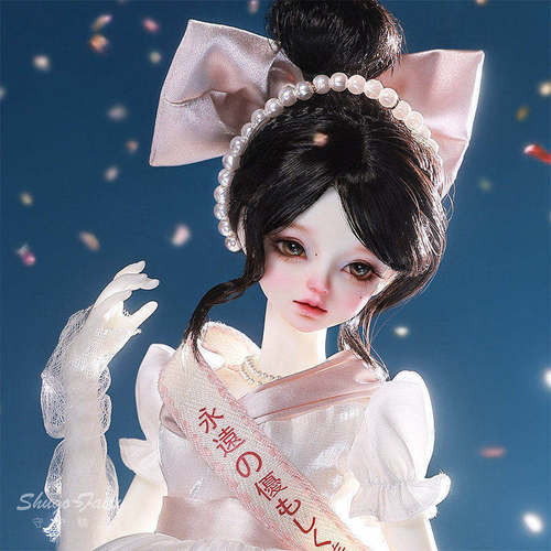 正版bjd模型四分美绪复古风