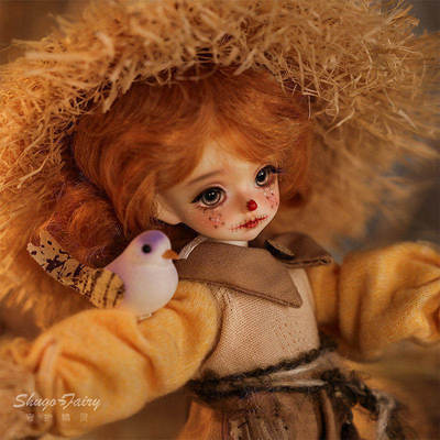 正版SD六分bjd女娃波波