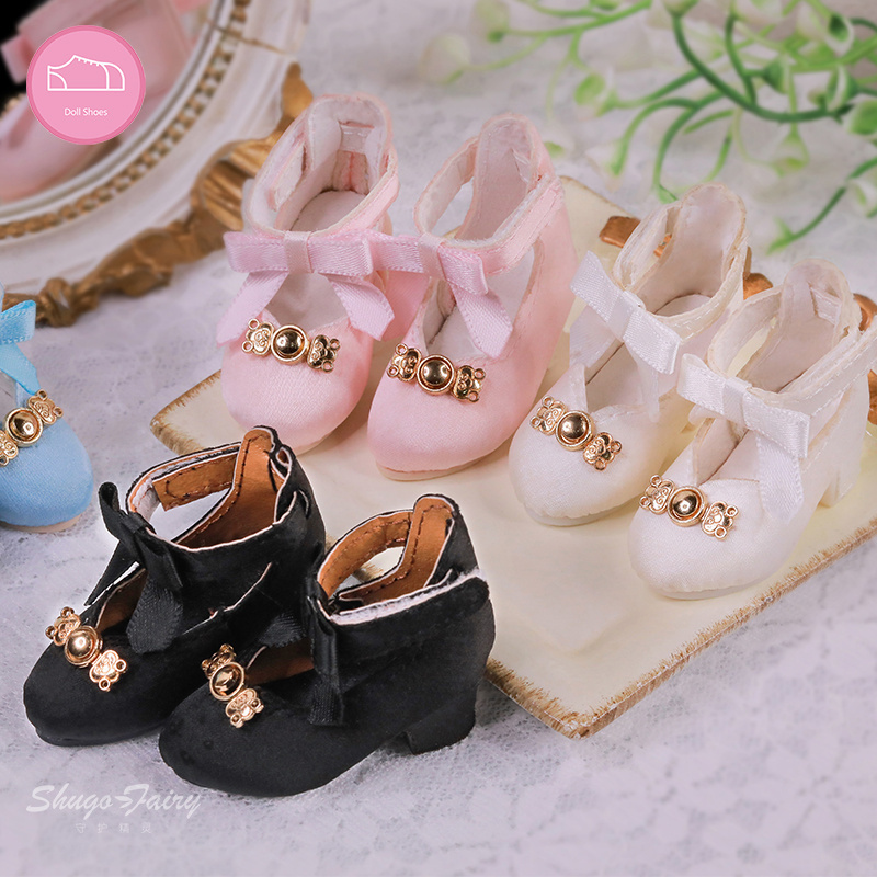 正版bjd6分树脂娃鞋YOSD多色时尚可爱高跟sd玩偶合适娃鞋自制原创