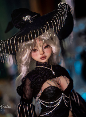 正版bjd四分女娃娃Lilith莉莉丝魔法女巫SD人形玩偶树脂可动玩偶