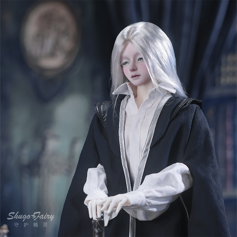 4分BJD男娃斯塔魔法学院斗篷