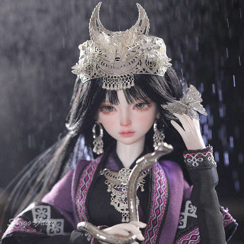 人偶苗疆少女bjd4分娃娃