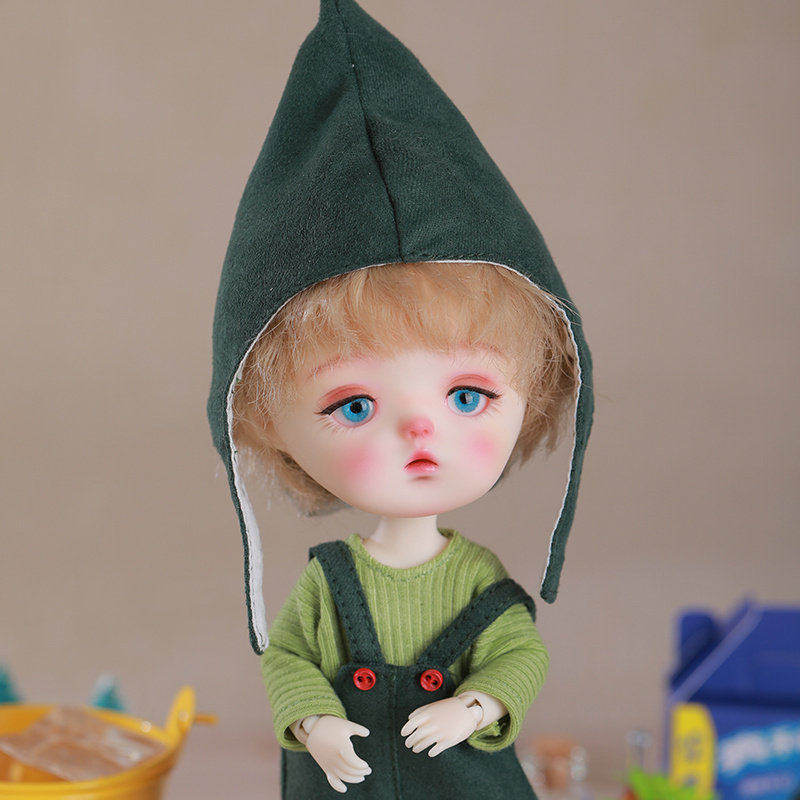 8分bjd男娃18厘米Kuma库玛sd白饼干高级树脂关节迷你玩偶全套潮玩