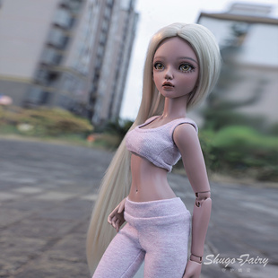 BJD4分娃娃女克洛伊白色全套SD人偶咖肤高级树脂现货原创正品