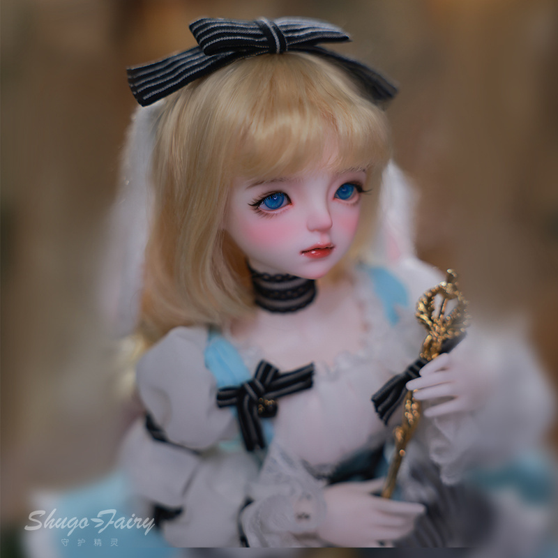 正版BJD娃娃4分爱丽丝人形偶套装