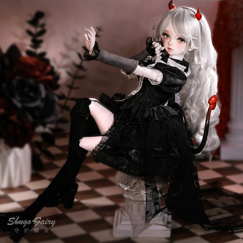 正版bjd娃娃四分星乐月瑶sd娃娃