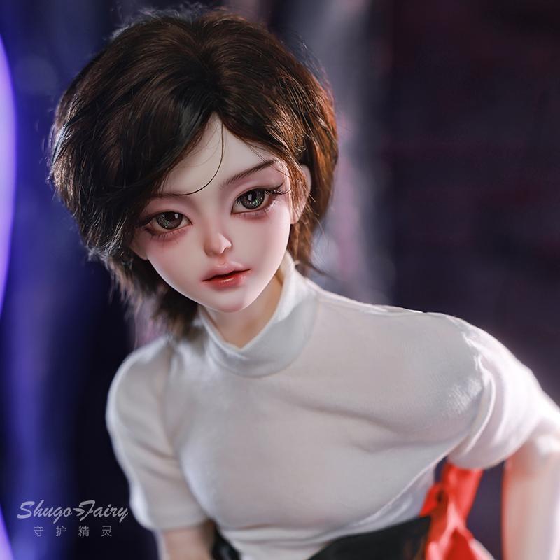 4分bjd娃娃慕风运动风连体服