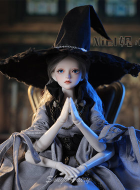 正版BJD4分娃Niel妮儿四手魔法师sd人形关节可动玩偶gem现货龙魂