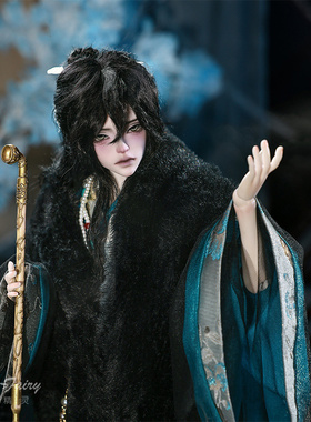 正版龙魂四分bjd娃娃SD古风叔娃Caleb妄春山人形玩偶可动树脂玩偶